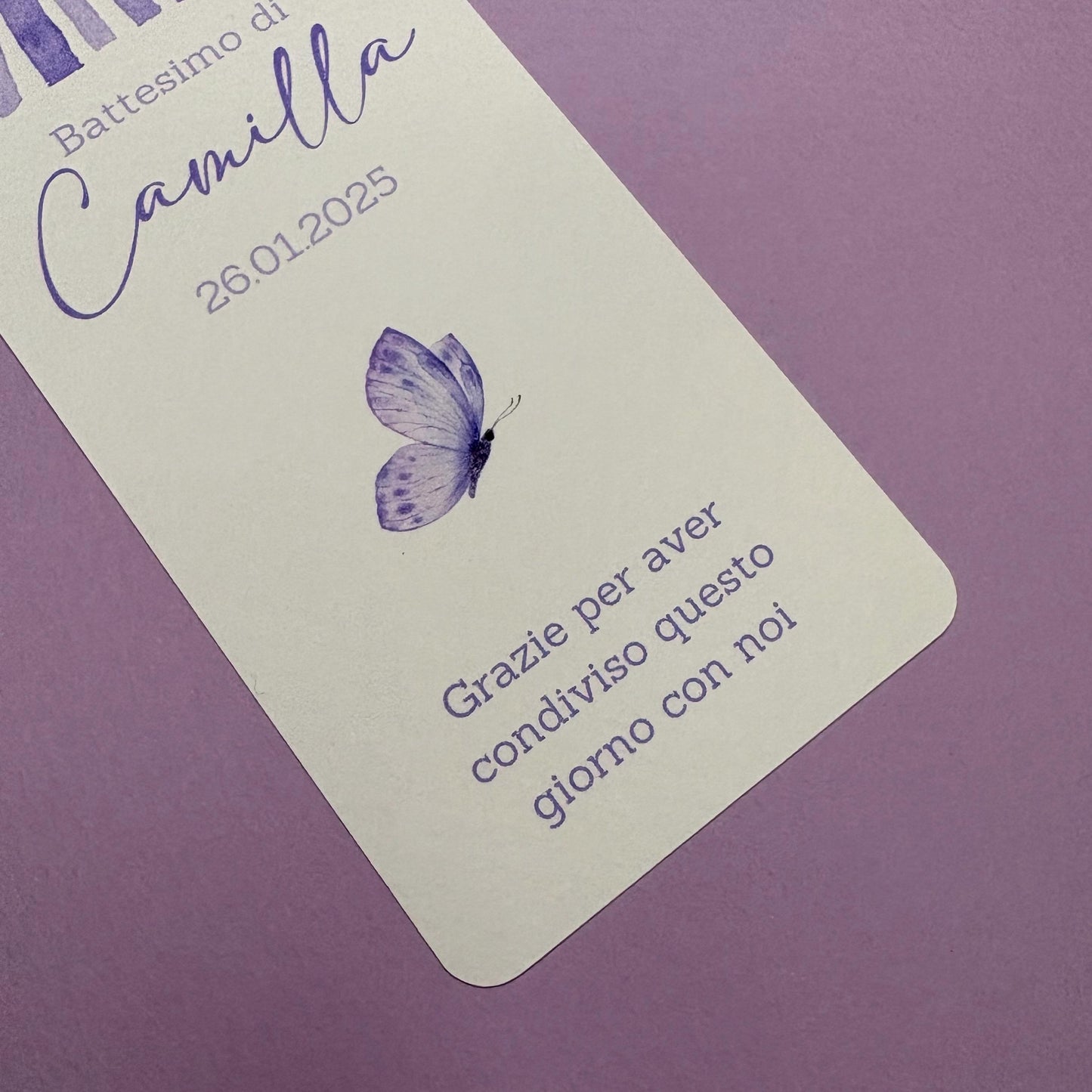Segnaposti Battesimo con arcobaleno, segnaposto con cioccolatino, bomboniera Comunione, segnalibro Cresima, omaggio in stile boho bimba