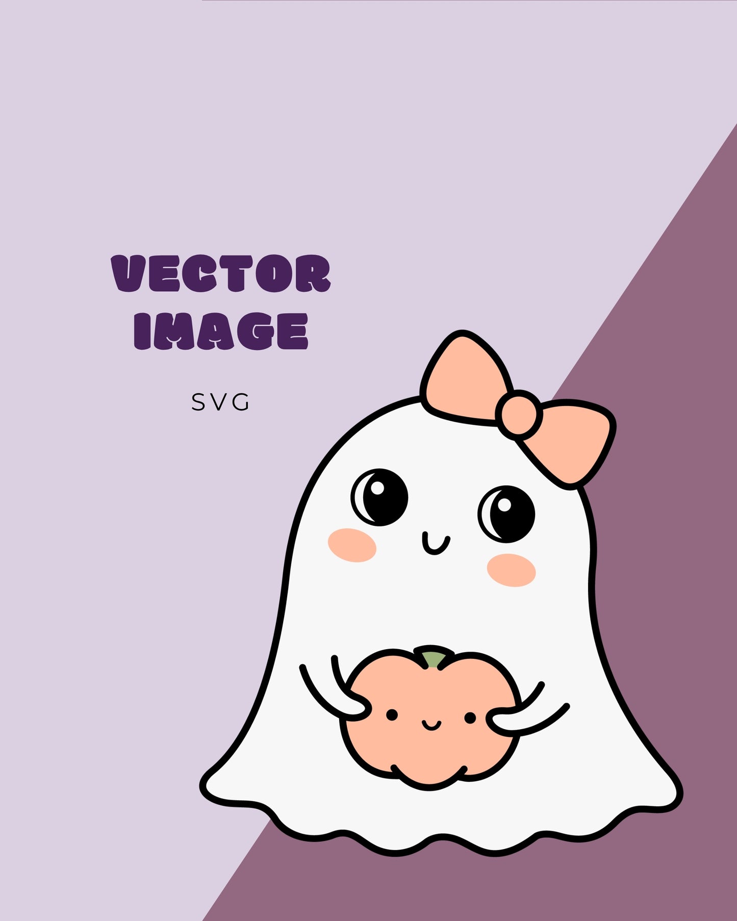 2 File digitali con fantasmi in formato PNG con sfondo trasparente + 1 file in formato SVG