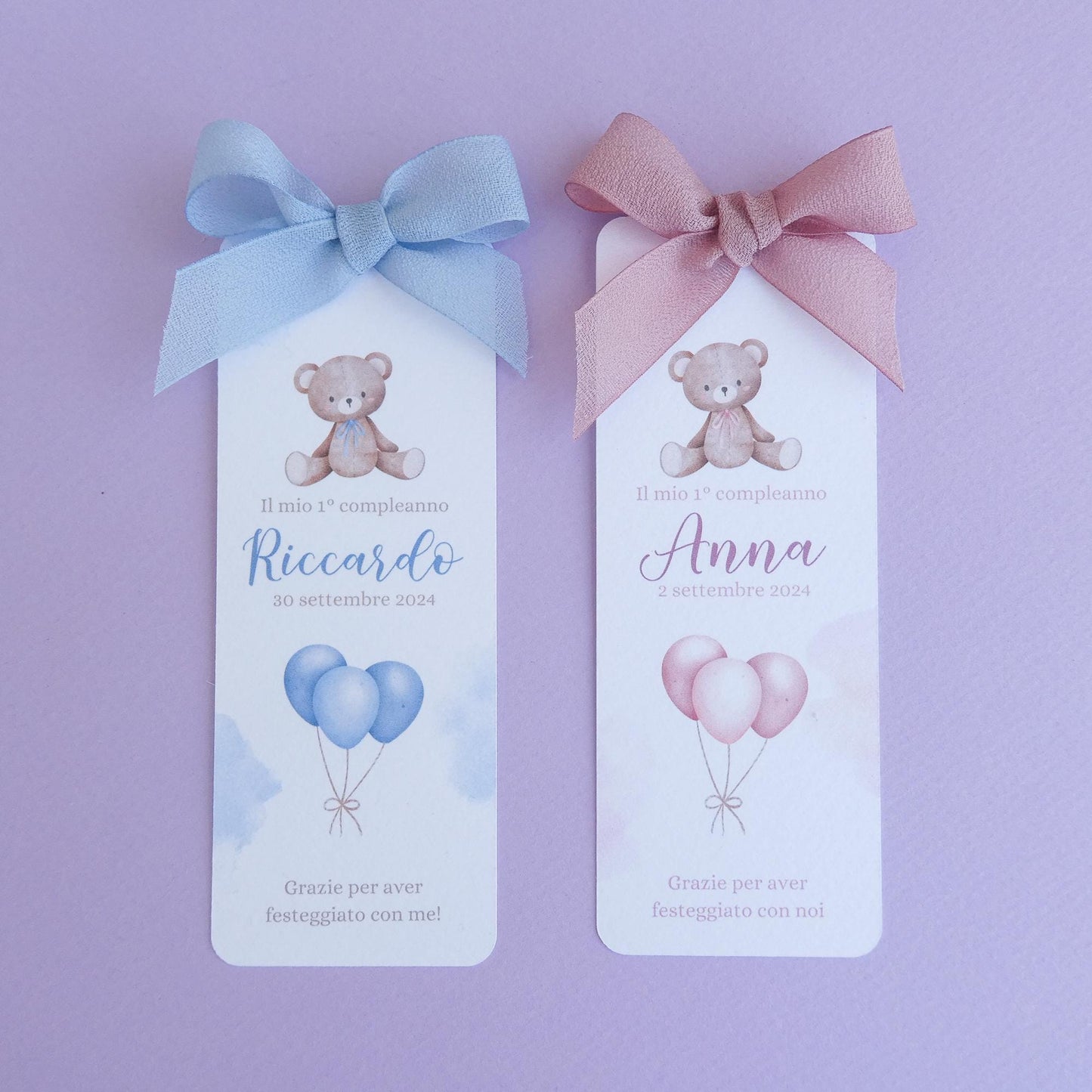 segnalibro bambino personalizzato