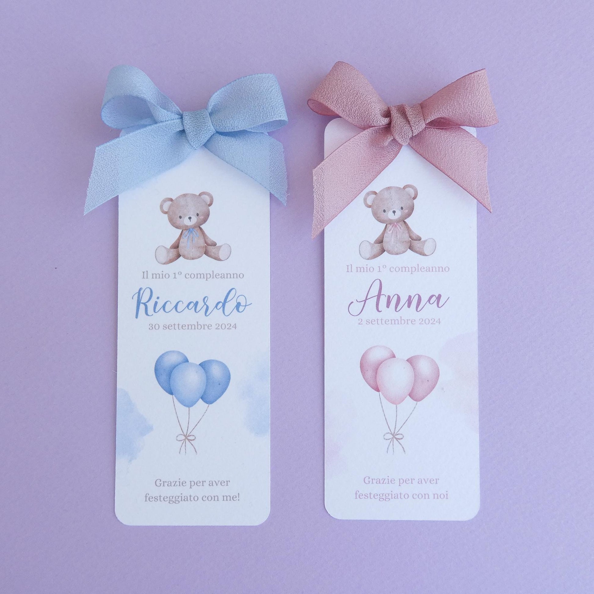 segnalibro bambino personalizzato