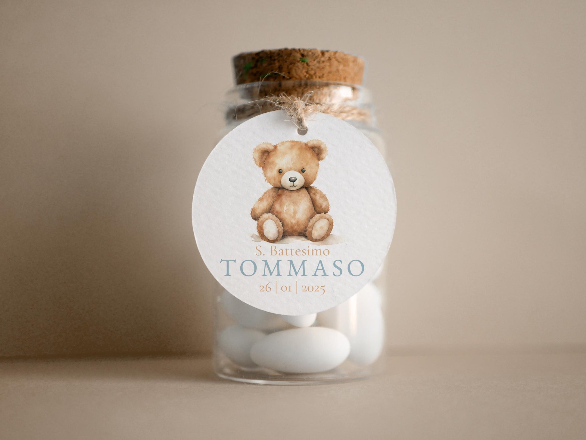 tag battesimo personalizzati