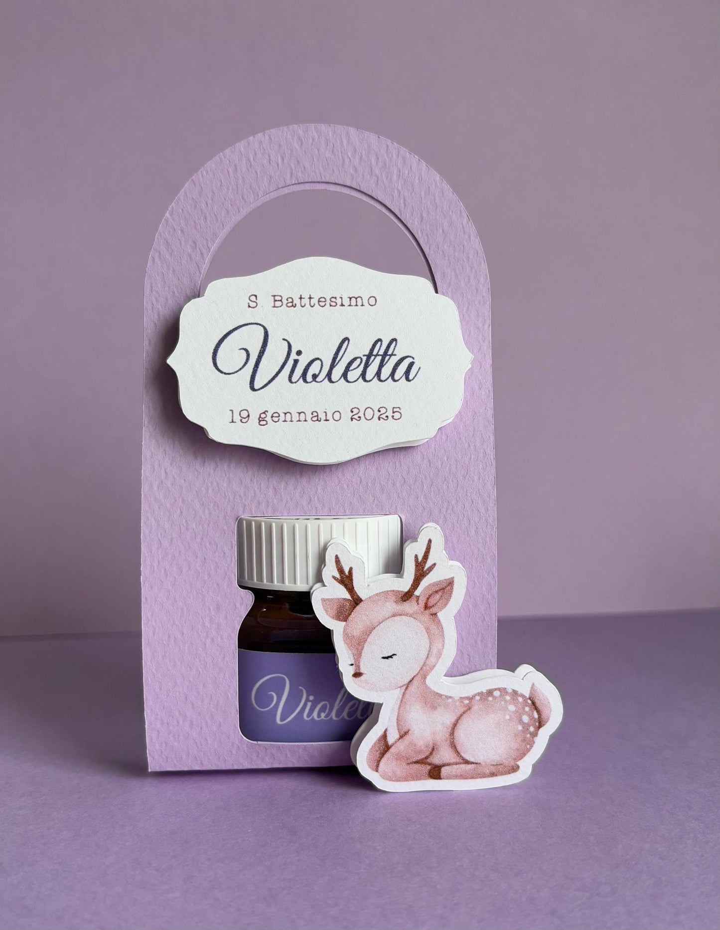 Nutelline personalizzate con bag per Battesimo bambina e compleanno bambino