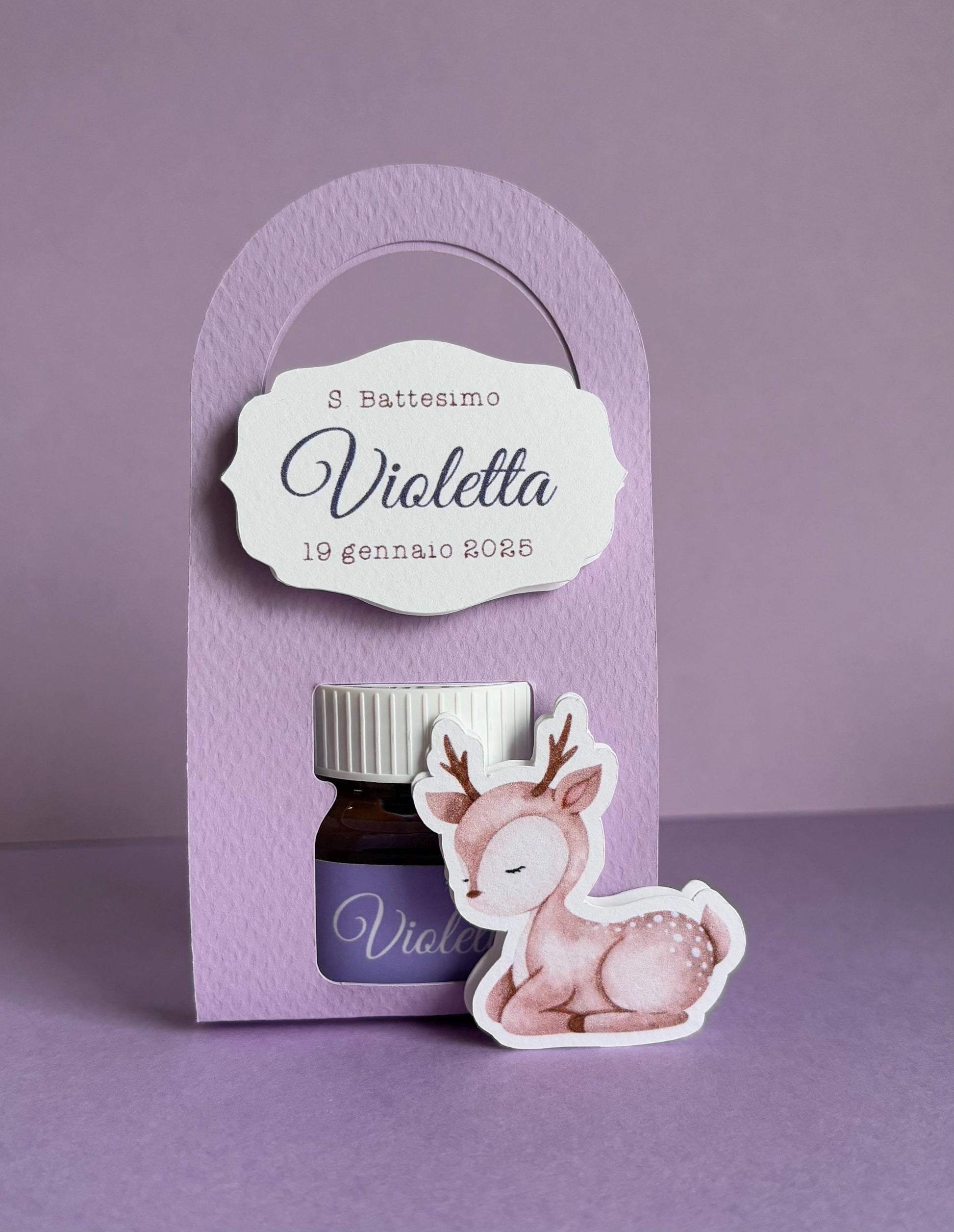 Nutelline personalizzate con bag per Battesimo bambina e compleanno bambino