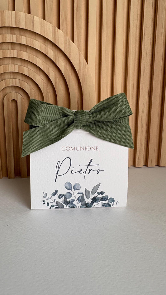 Bomboniera Prima Comunione a tema Sakura, scatolina porta confetti Cresima, bomboniera floreale battesimo